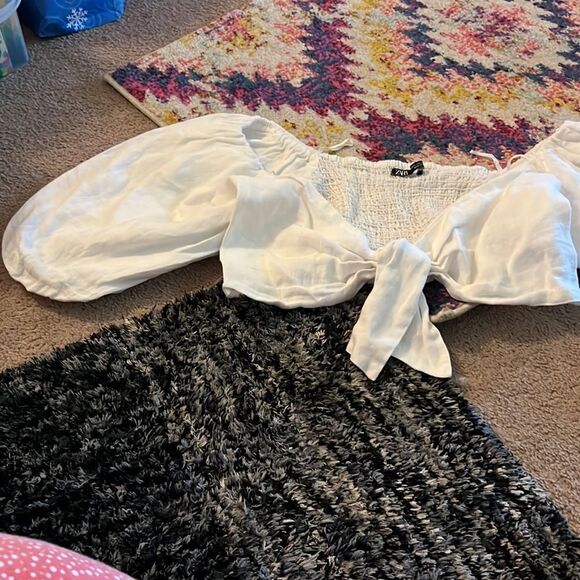 Zara large crop top - Picture 2 of 6